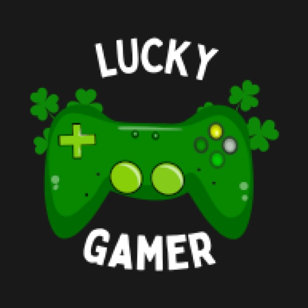 Lucky Gamer Pixelated by ODIN DESIGNS