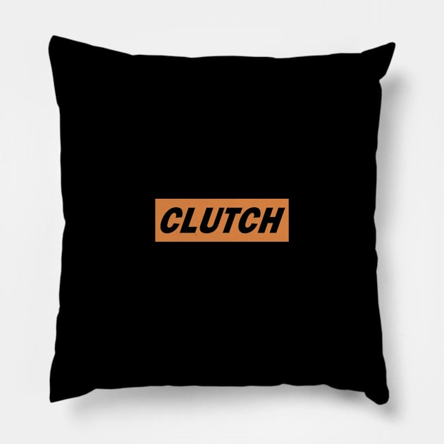 Clutch - box logo Pillow by PaletteDesigns