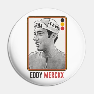 Eddy Merckx ---- Retro Style Original Design Pin