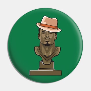 The Dawk HOF Bust Shirt Pin