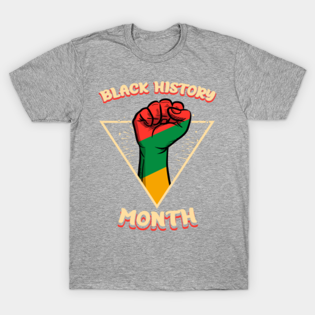 Discover Black History Month Black Pride Distressed Design - Black History Month - T-Shirt