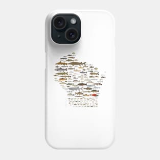 Fishes of Wisconsin Phone Case