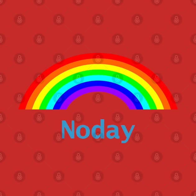 No Day Rainbow by ellenhenryart