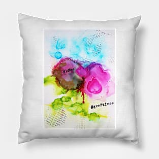 One love (happy art) Pillow