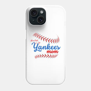 yankees mom fan Phone Case