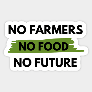 No Farmers No Food Stickers for Sale