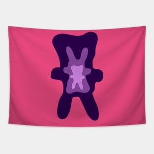 Epoh the Nomad - Purple Violet Pink Inner Bunny Tapestry