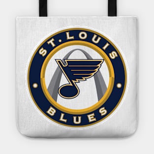Retro St Louis Blues Tote