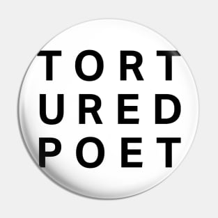 Tortured Poet Pin