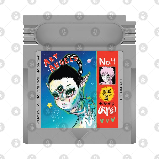 Art Angels Game Cartridge by fantanamobay@gmail.com