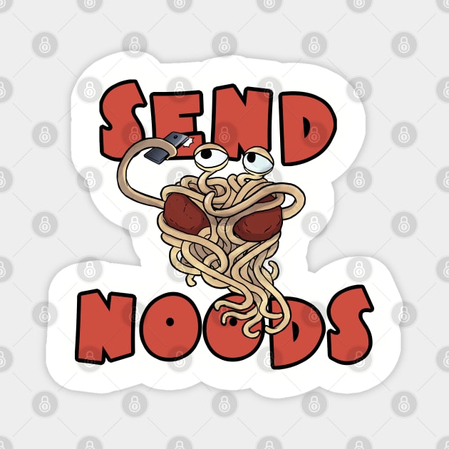 Send Nood(le)s Magnet by HexerGraf