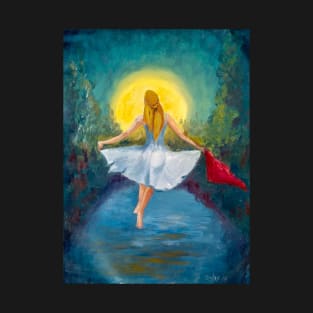 dancing in the moonlight (study) T-Shirt