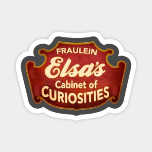 Fraulein Elsa's Cabinet of Curiosities Magnet