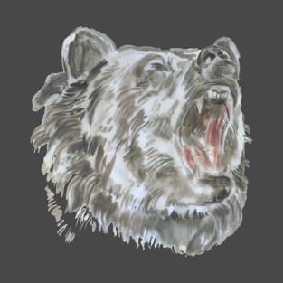 Roaring Bear. T-Shirt