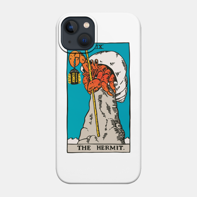 The Hermit Crab - Tarot - Phone Case