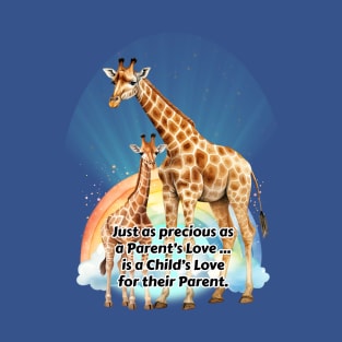 Parent Baby Giraffe T-Shirt