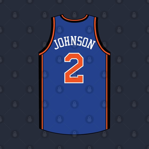 Larry Johnson New York Jersey Qiangy by qiangdade