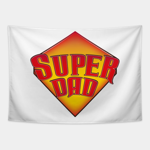 Super Dad Tapestry by nickemporium1