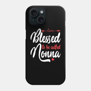 called nonna with heart Phone Case