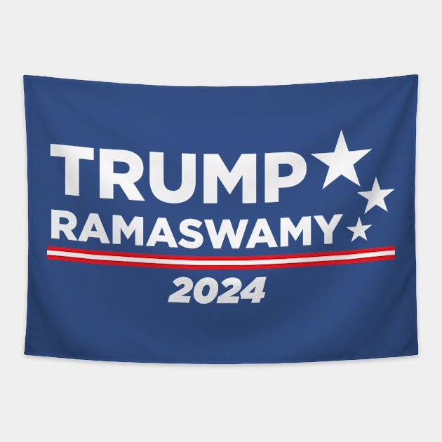 Trump Ramaswamy 2024 Tapestry by The Libertarian Frontier 