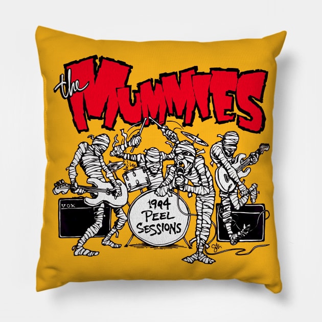 the mummies Pillow by timytimytrops