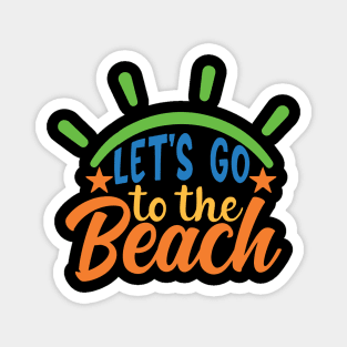 to the beach Magnet