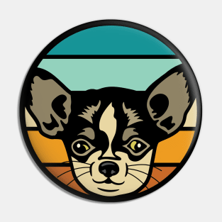 Retro Vintage Style Chihuahua Pin