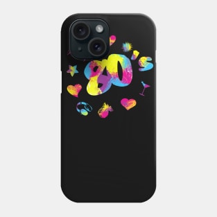 80s style ‒ Nostalgia Club - Neon Retro Phone Case