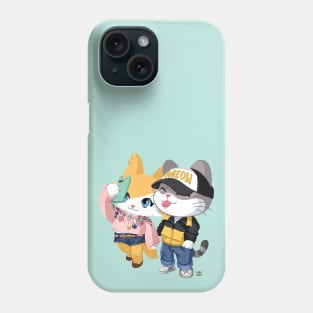 Fashionista Cat - Meow and Kitty Phone Case