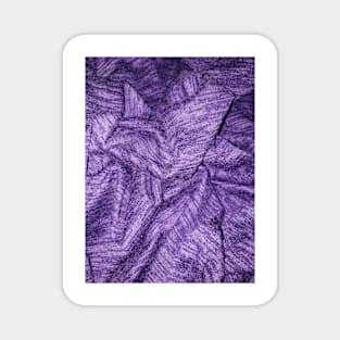 Purple heathered fabric texture Magnet