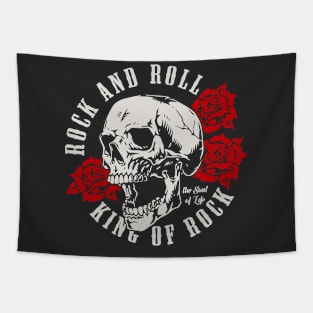 skull roses rock and roll star celebrity superstar Tapestry