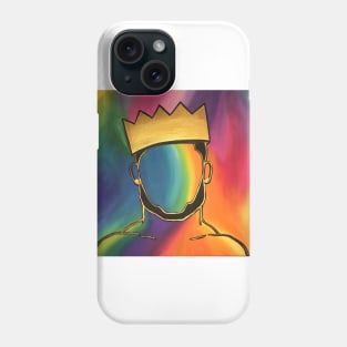 King (black, rainbow, God-fearing) Phone Case