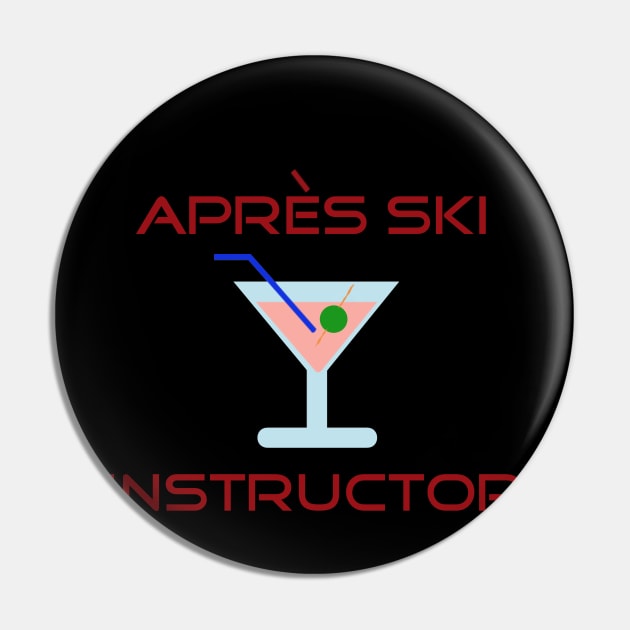 Apres Ski Instructor Pin by Rick Post