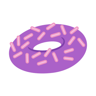 purple doughnut T-Shirt