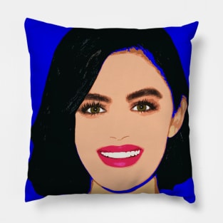 lucy hale Pillow