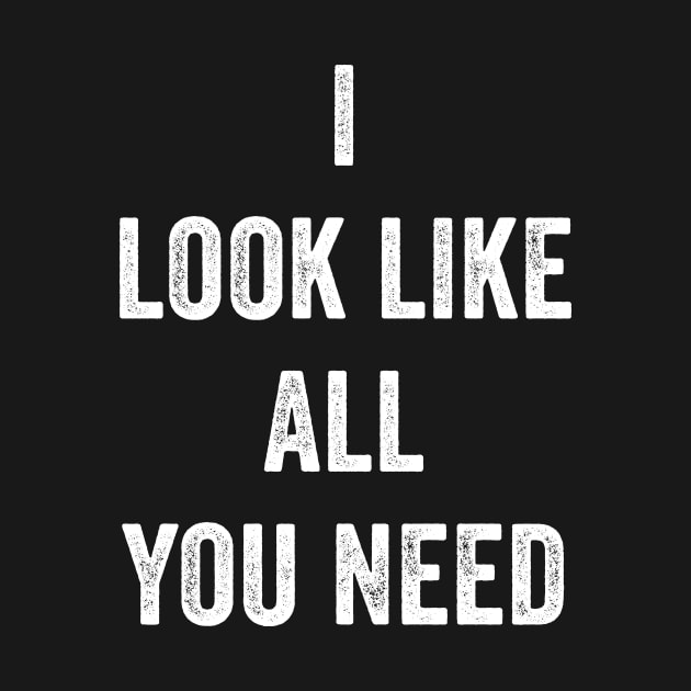 I Look Like All You Need by Lasso Print