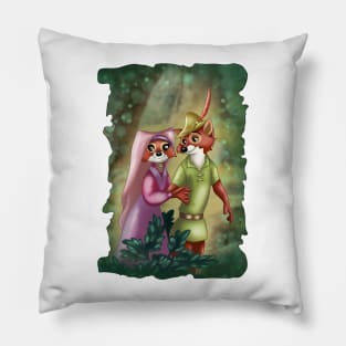 Robin Hood And Marian Pillow