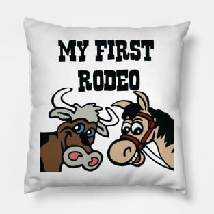 First rodeo Pillow