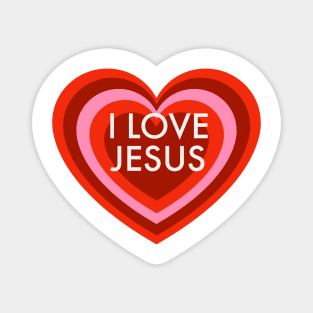 I love Jesus Magnet