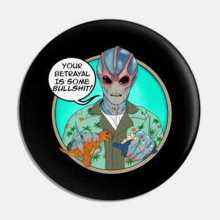 An Alien's 1st Holiday - Resident Alien - Pin