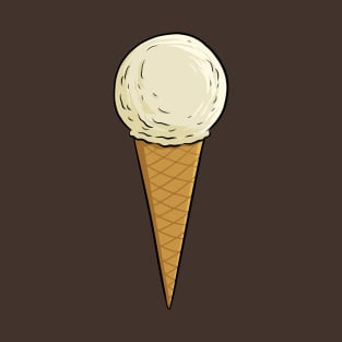 Ice Cream Cone - Vanilla T-Shirt