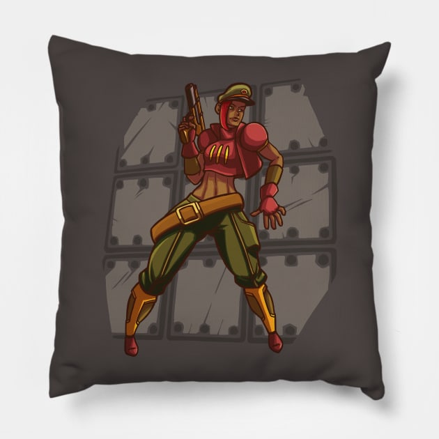 Piper Faraday Pillow by krls