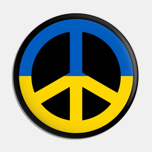 Ukraine Peace Pin by MAR-A-LAGO RAIDERS