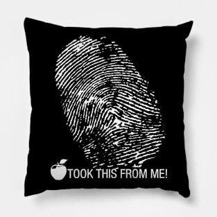 Fingerprint Quote Pillow