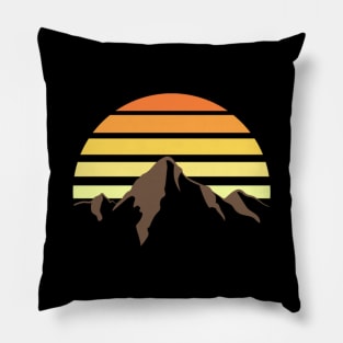 Dawn in the Mountains Pillow