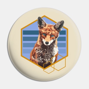 Beautiful Fox Pin