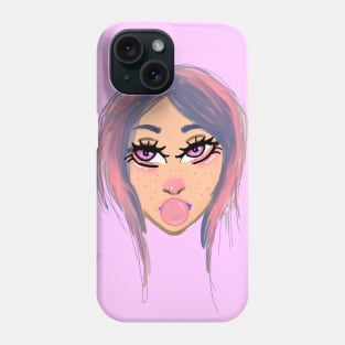 Bubblegum Babe Phone Case