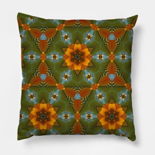 Serpent Mound Cymatics 5 Pillow