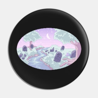 Pastel Graveyard Pin