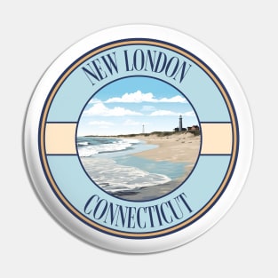 New London, Connecticut Pin